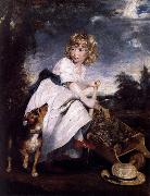Sir Joshua Reynolds Master Henry Hoare as The Young Gardener oil painting on canvas